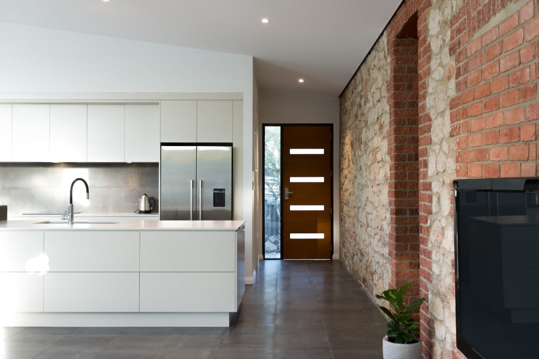 dark kitchen