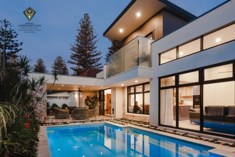 Ultra-Modern Home Front by Claridge